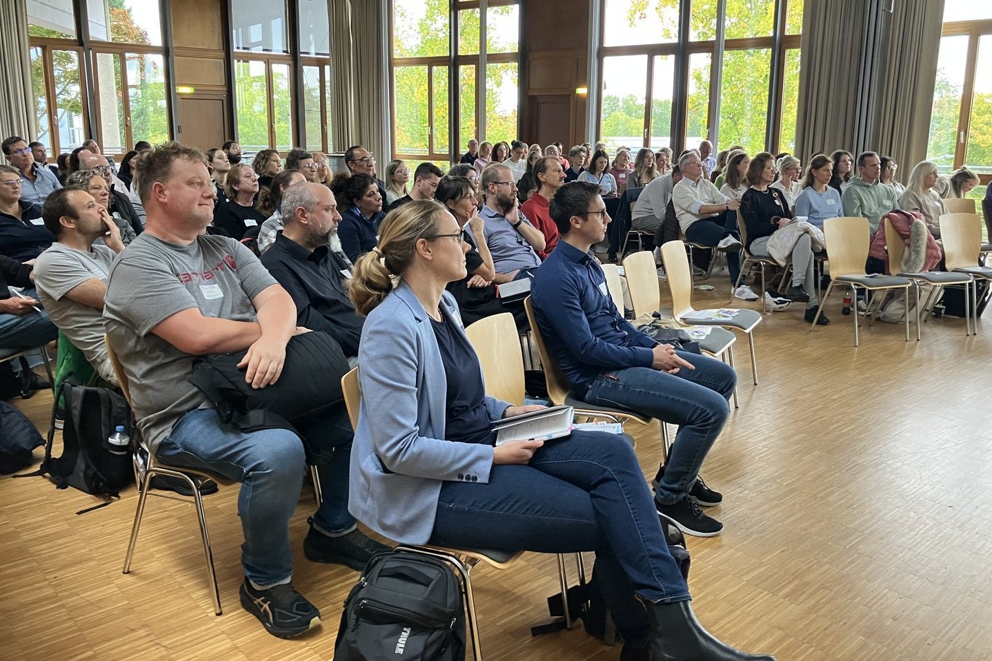 Volle Sitzreihen beim Tag der BO der ZSL Volle Sitzreihen beim Tag der BO der ZSL