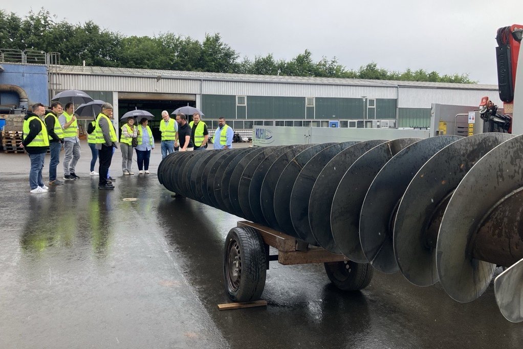 Wasserförderschnecke von KUHN Wasserförderschnecke von KUHN