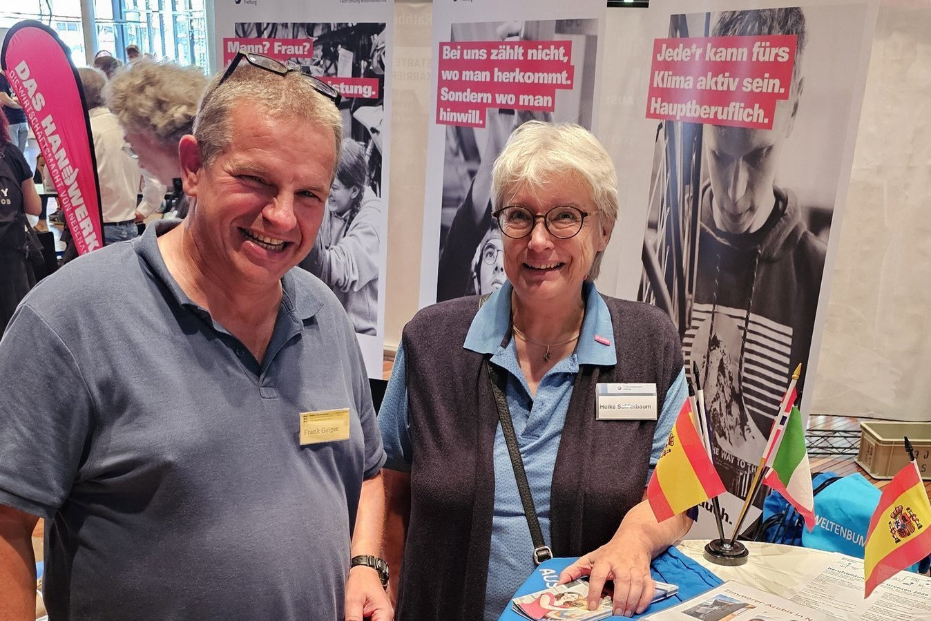 Zufriedene Initiatoren, Besucher und Aussteller