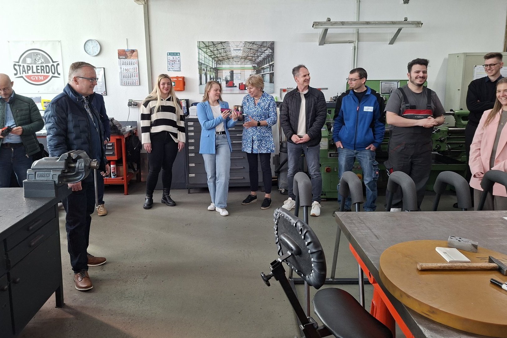 In der Azubiwerkstatt