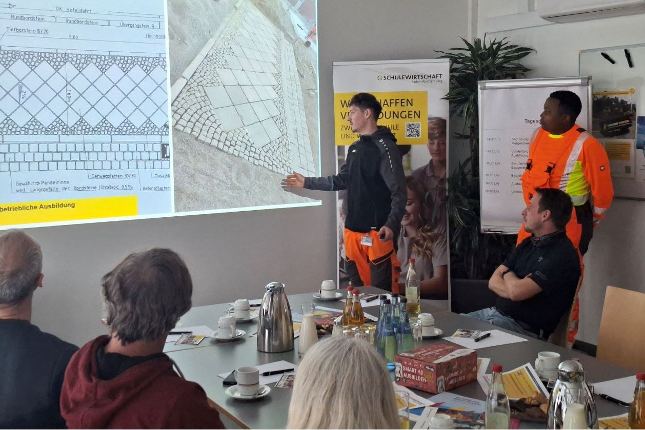 Azubi erklärt Pflasterweisen