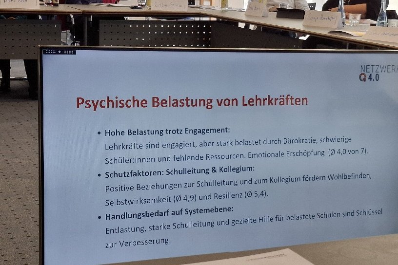 Psychische Belastung von Lehrkräften Psychische Belastung von Lehrkräften