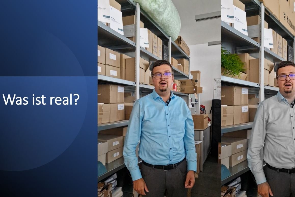 Präsentation "Was ist real?" Präsentation "Was ist real?"
