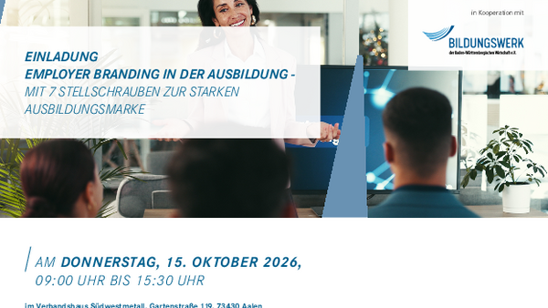 Employer Branding in der Ausbildung Employer Branding in der Ausbildung