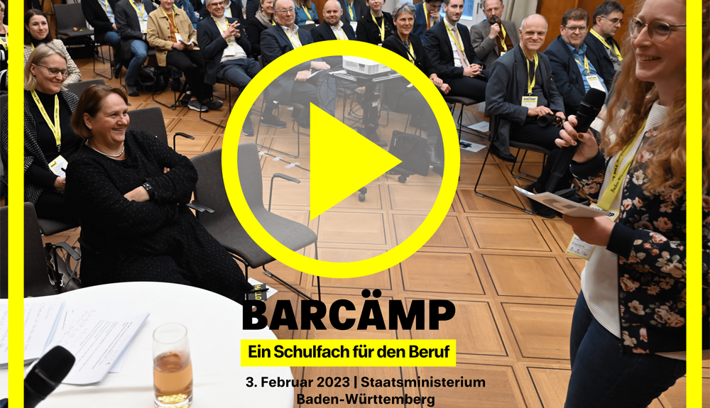 BARCÄMP - Das Schulfach für den Beruf BARCÄMP - Das Schulfach für den Beruf