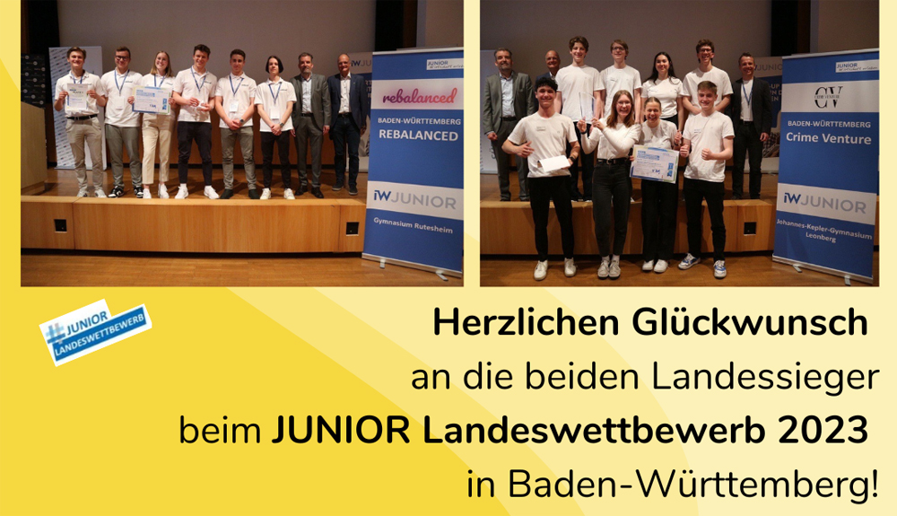 Herzlichen Glückwunsch an die Preisträger aus Baden-Württemberg! Herzlichen Glückwunsch an die Preisträger aus Baden-Württemberg!
