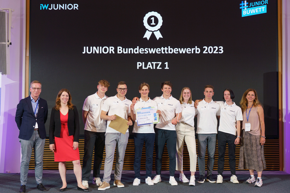Sieger beim IW Junior Bundeswettbewerb kommt aus Baden-Württemberg Sieger beim IW Junior Bundeswettbewerb kommt aus Baden-Württemberg