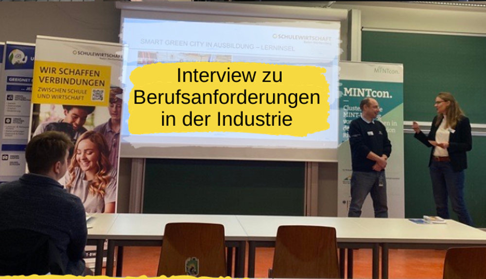 Interview zu Berufsanforderungen in der Industrie mit John Deere Interview zu Berufsanforderungen in der Industrie mit John Deere