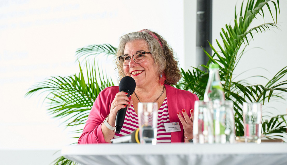 Vorstandsmitglied Christiane Huber im Interview Vorstandsmitglied Christiane Huber im Interview