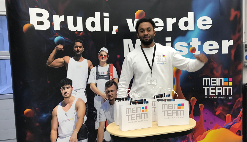Brudi, werde Meister! ... bei Soyez Brudi, werde Meister! ... bei Soyez
