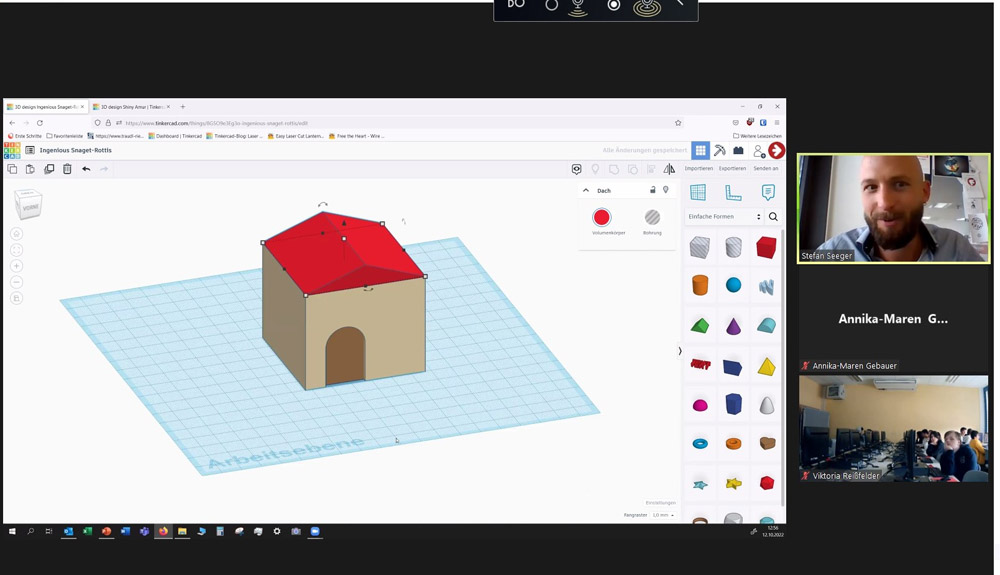 3D-CAD-Zeichnen mit der Wissenswerkstatt Friedrichshafen 3D-CAD-Zeichnen mit der Wissenswerkstatt Friedrichshafen
